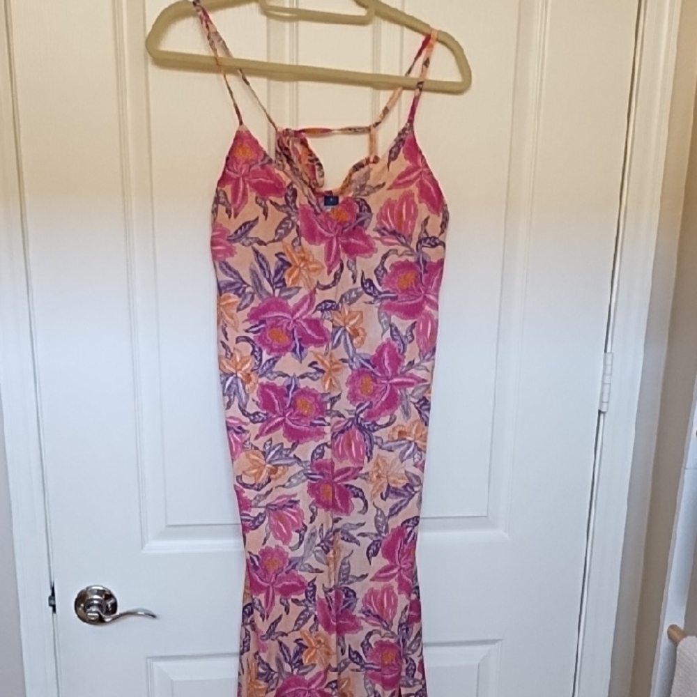 Old Navy Floral Maxi Dress - Pink and Purple